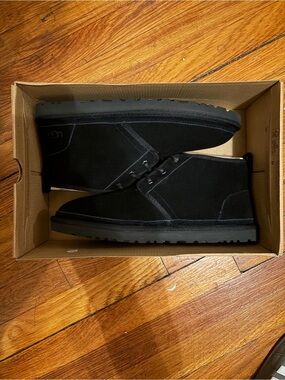 UGG Black Suede Men’s Chukka Boots